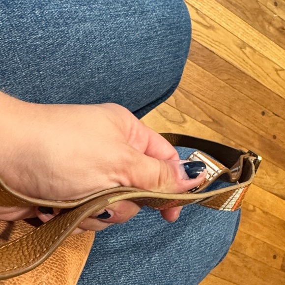 Fossil Brown Leather Crossbody Bag - Picture 3 of 3